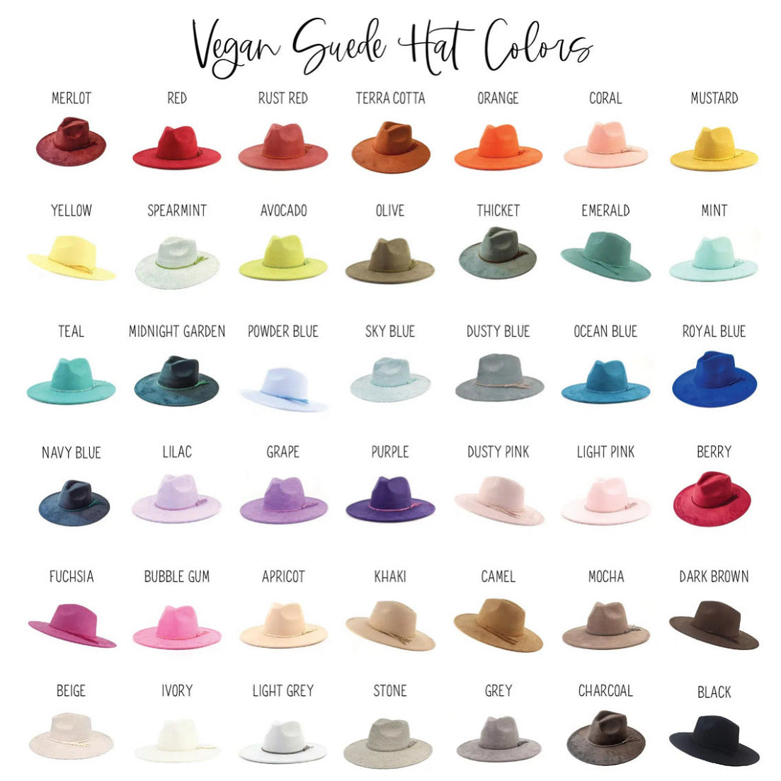 Wide Brim Hats