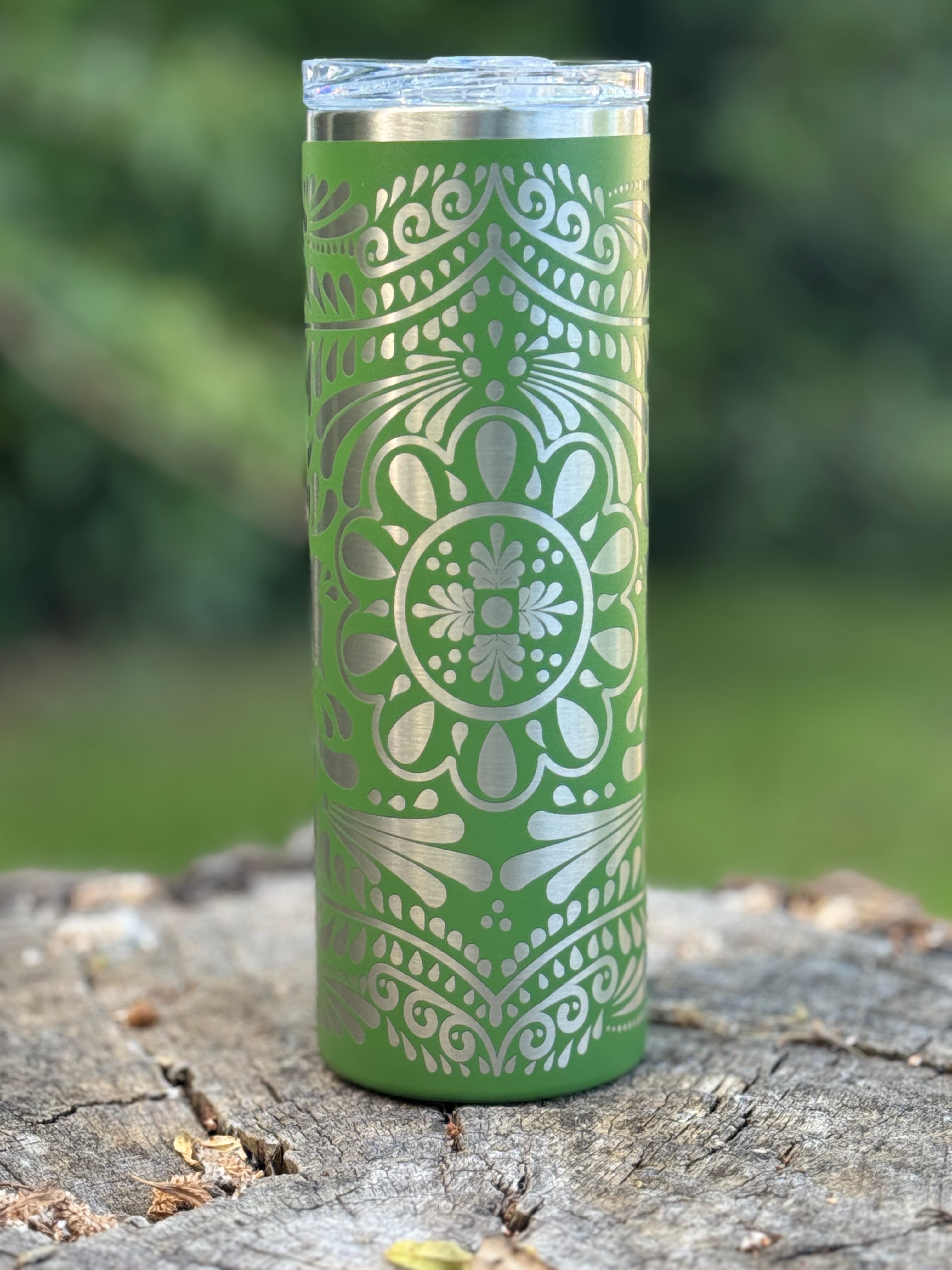 20 oz. Slim Tumbler - Sonoma Mexican Talavera