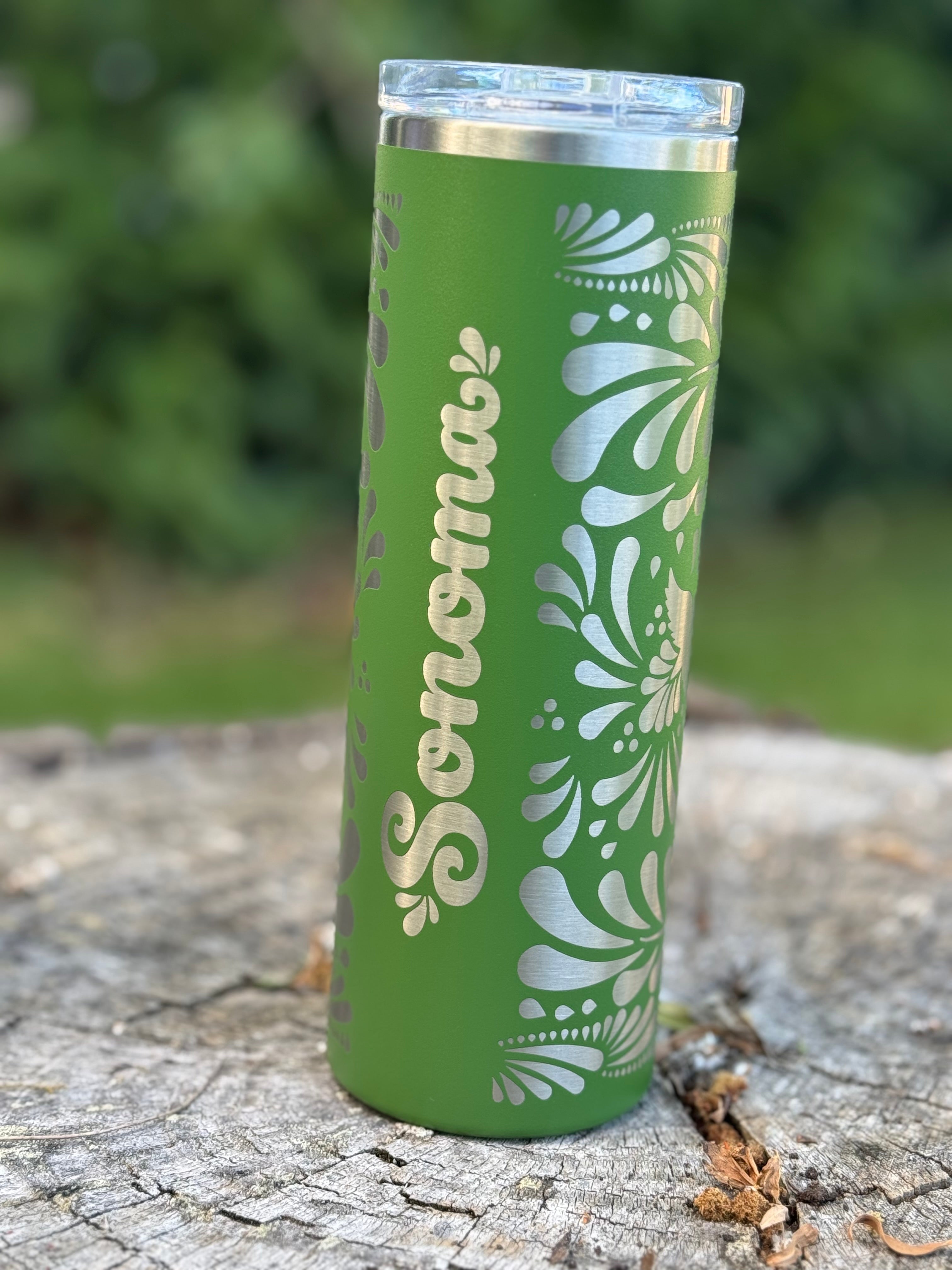 20 oz. Slim Tumbler - Sonoma Mexican Talavera