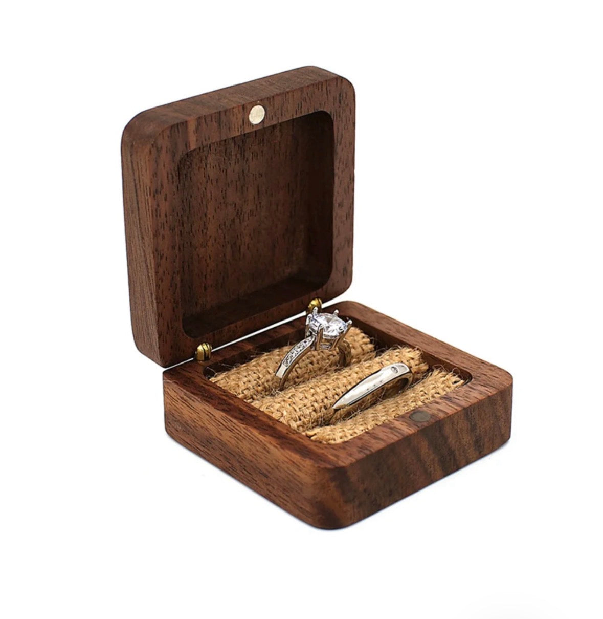 Walnut Ring Box