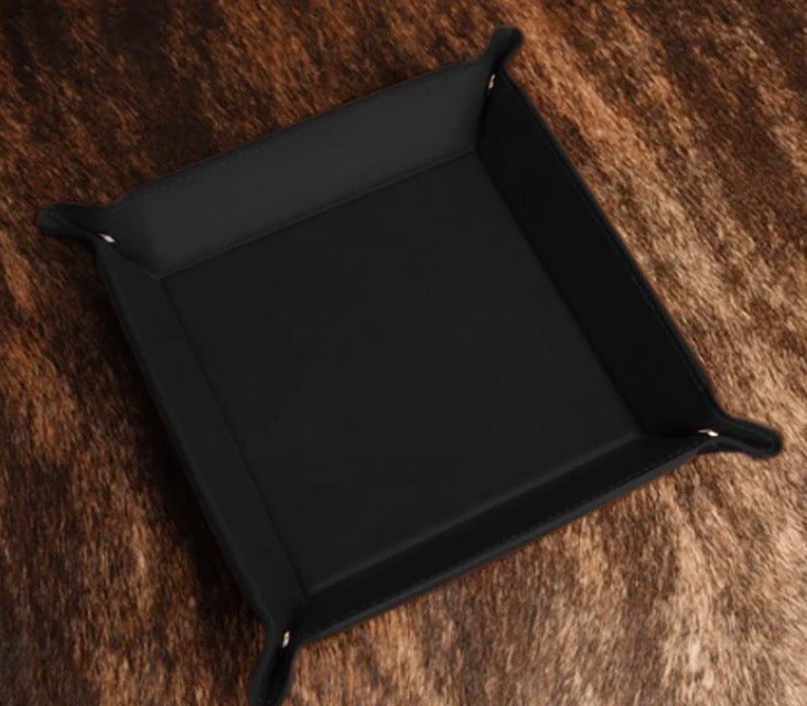 Leatherette Valet Tray