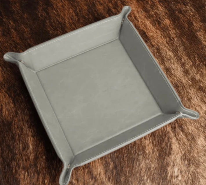 Leatherette Valet Tray