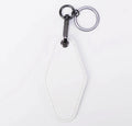 Leatherette Motel Keychain