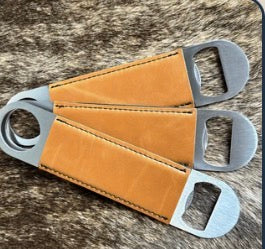 Leatherette Bottle Openers
