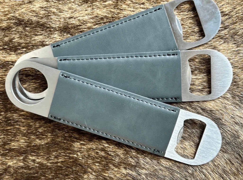 Leatherette Bottle Openers