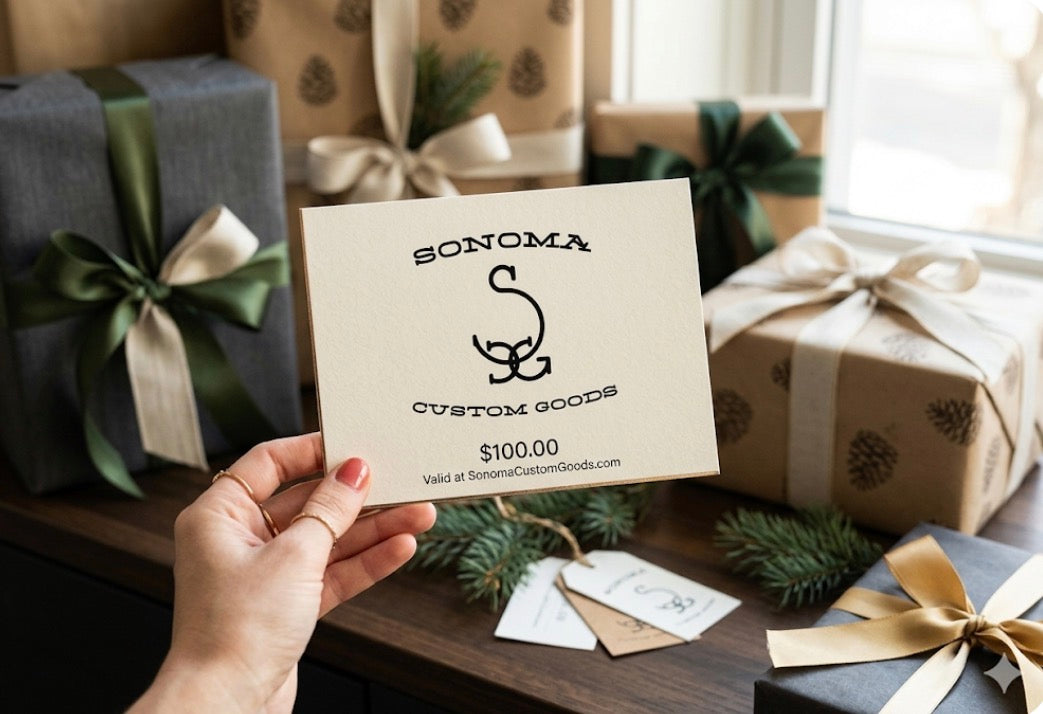Sonoma Custom Goods gift card