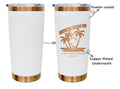 20 oz. Travel Tumbler - Wild & Free Wildflowers