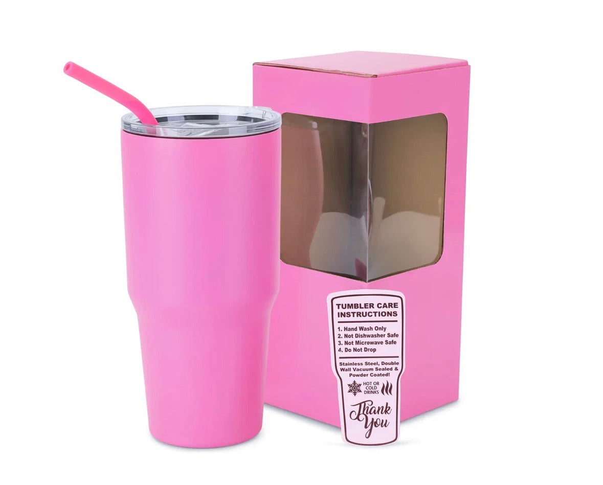 30 oz. Travel Tumbler with Handle