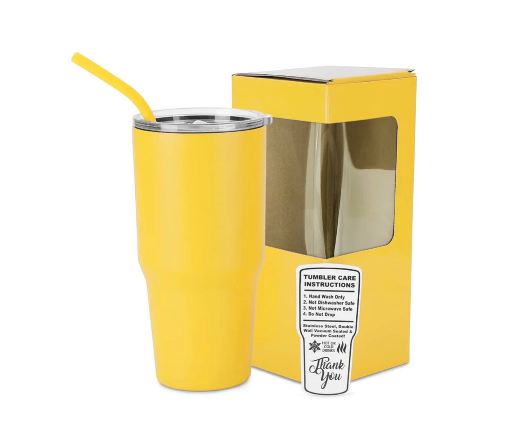 30 oz. Travel Tumbler with Handle - Full Wrap