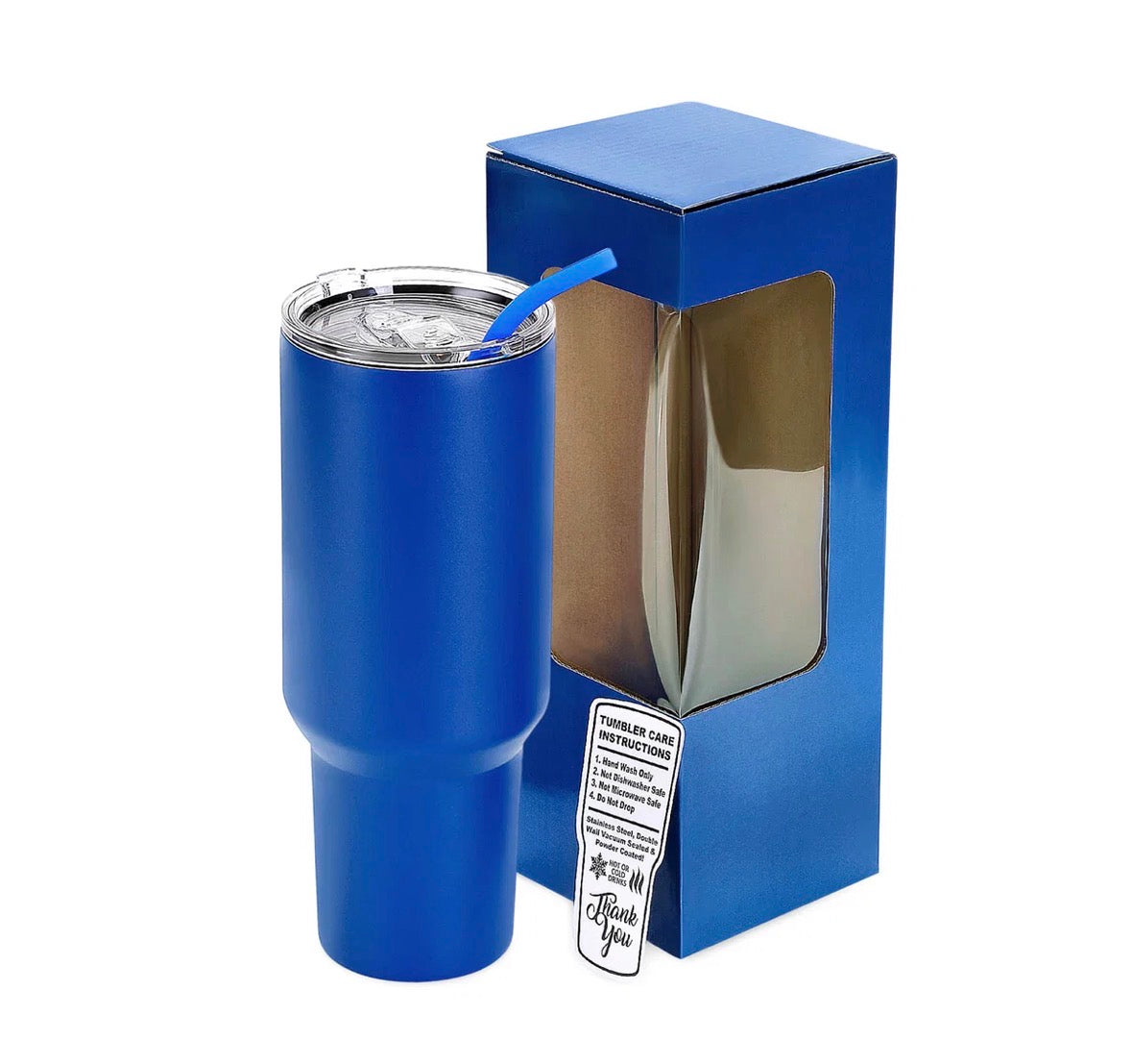 40 oz. Travel Tumbler with Handle - Esthetician & Cosmetology Theme