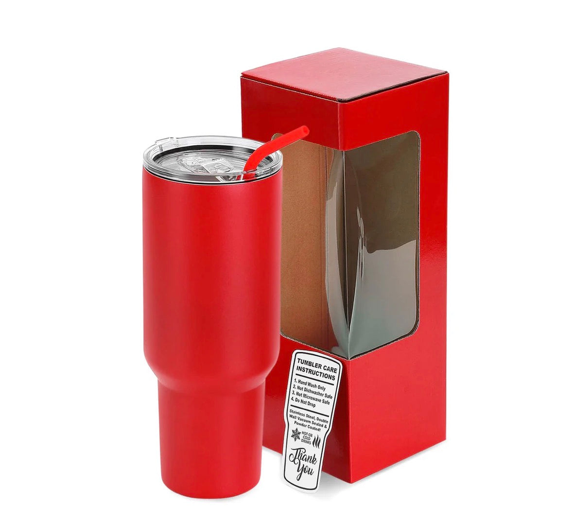 40 oz. Travel Tumbler with Handle - Esthetician & Cosmetology Theme