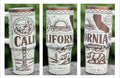 40 oz. Travel Tumbler with handle - California