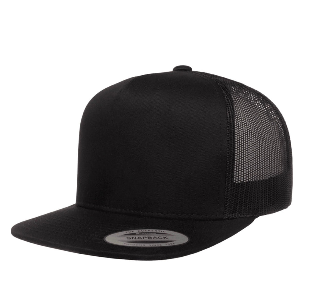 Trucker Patch Hat - Customized Branded Hair on Hide
