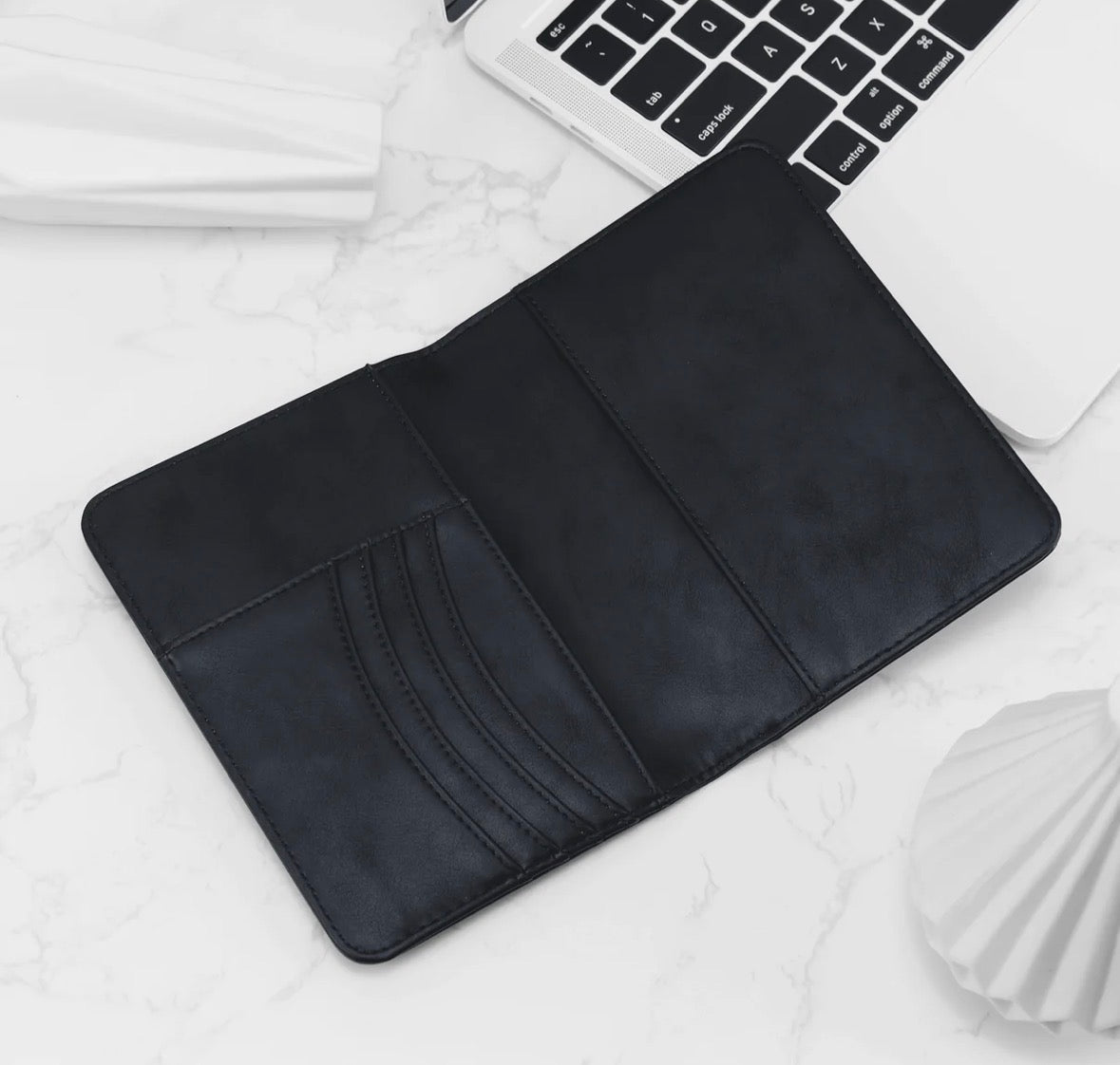 Leatherette Passport Wallet