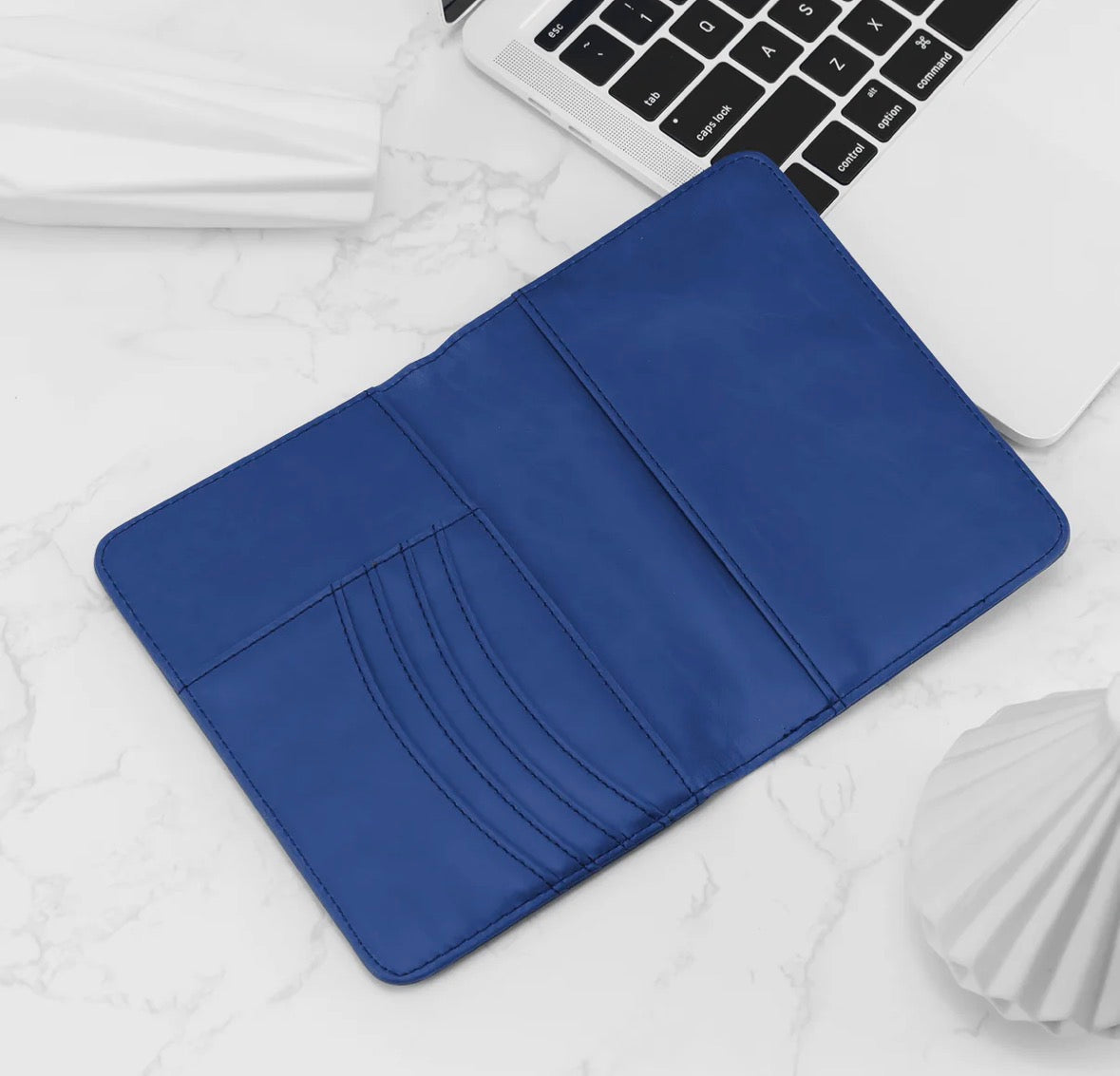 Leatherette Passport Wallet