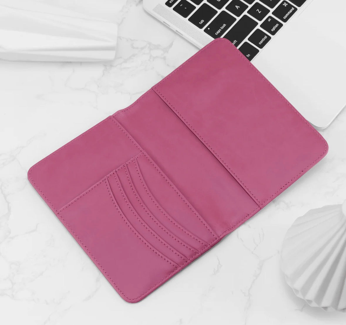 Leatherette Passport Wallet