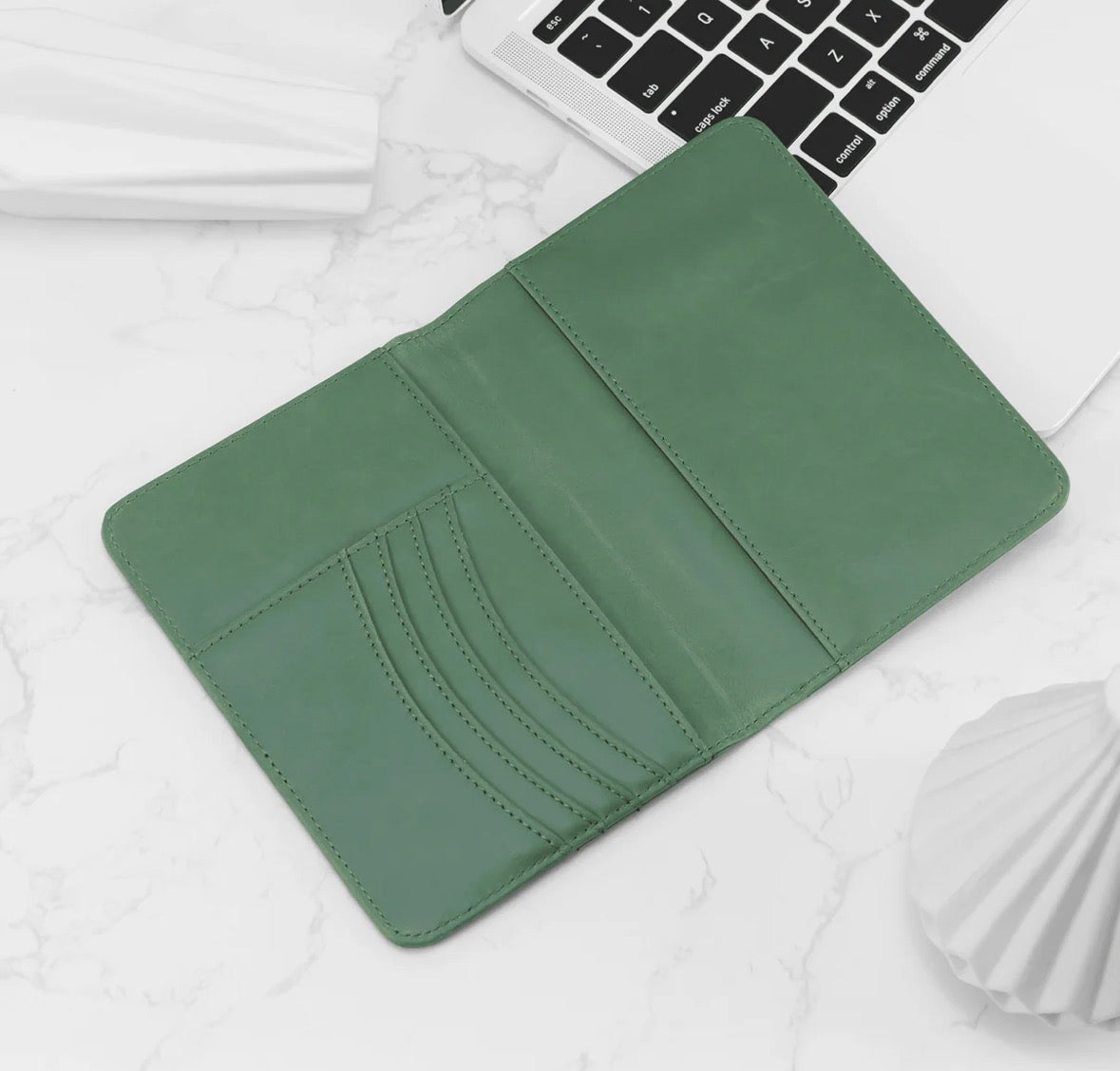 Leatherette Passport Wallet