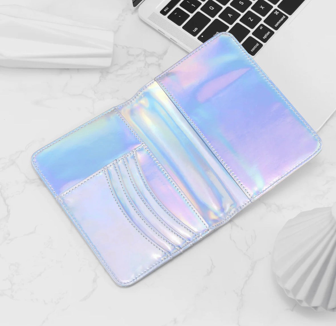 Leatherette Passport Wallet