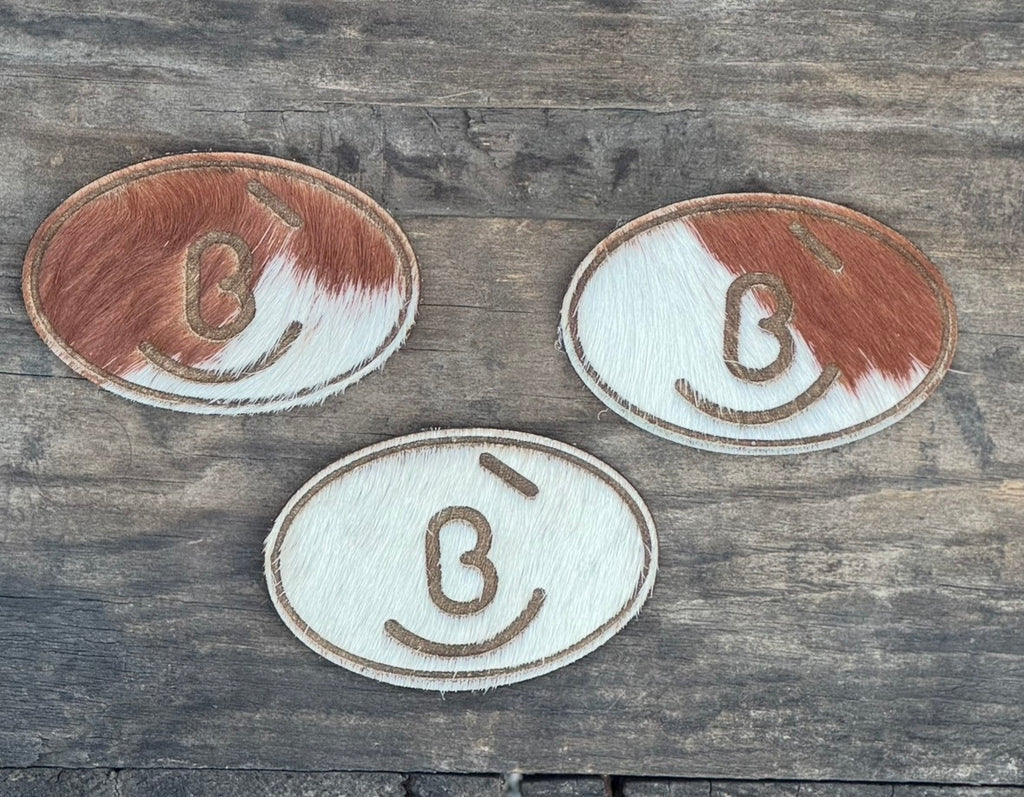 Trucker Patch Hat - Customized Branded Hair on Hide