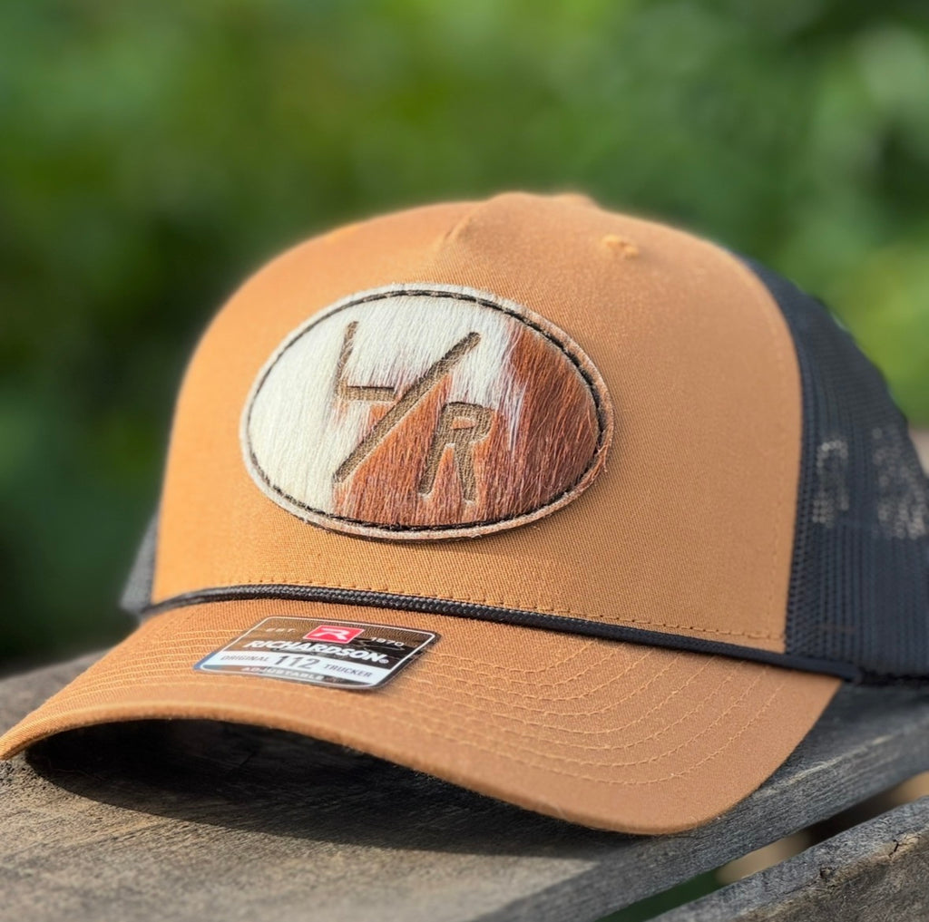 Trucker Patch Hat - Customized Branded Hair on Hide