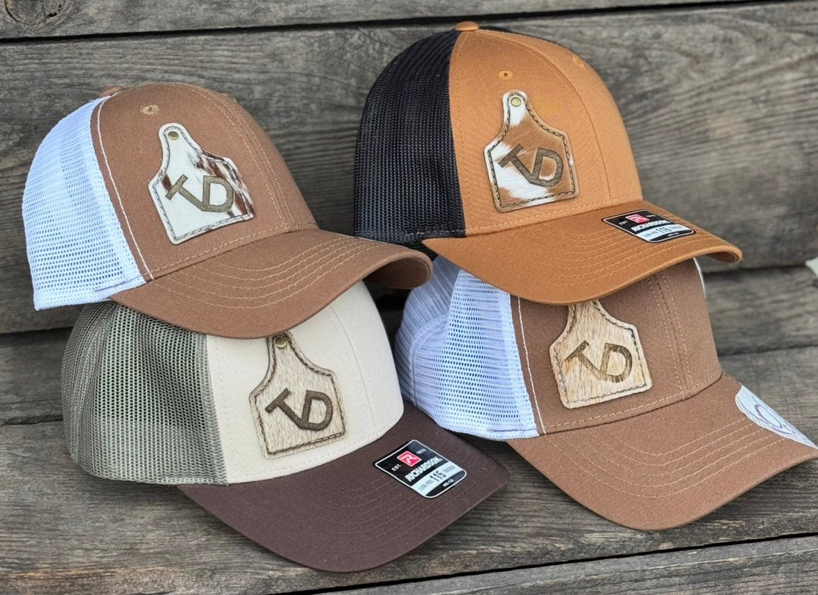 Trucker Patch Hat - Customized Branded Hair on Hide