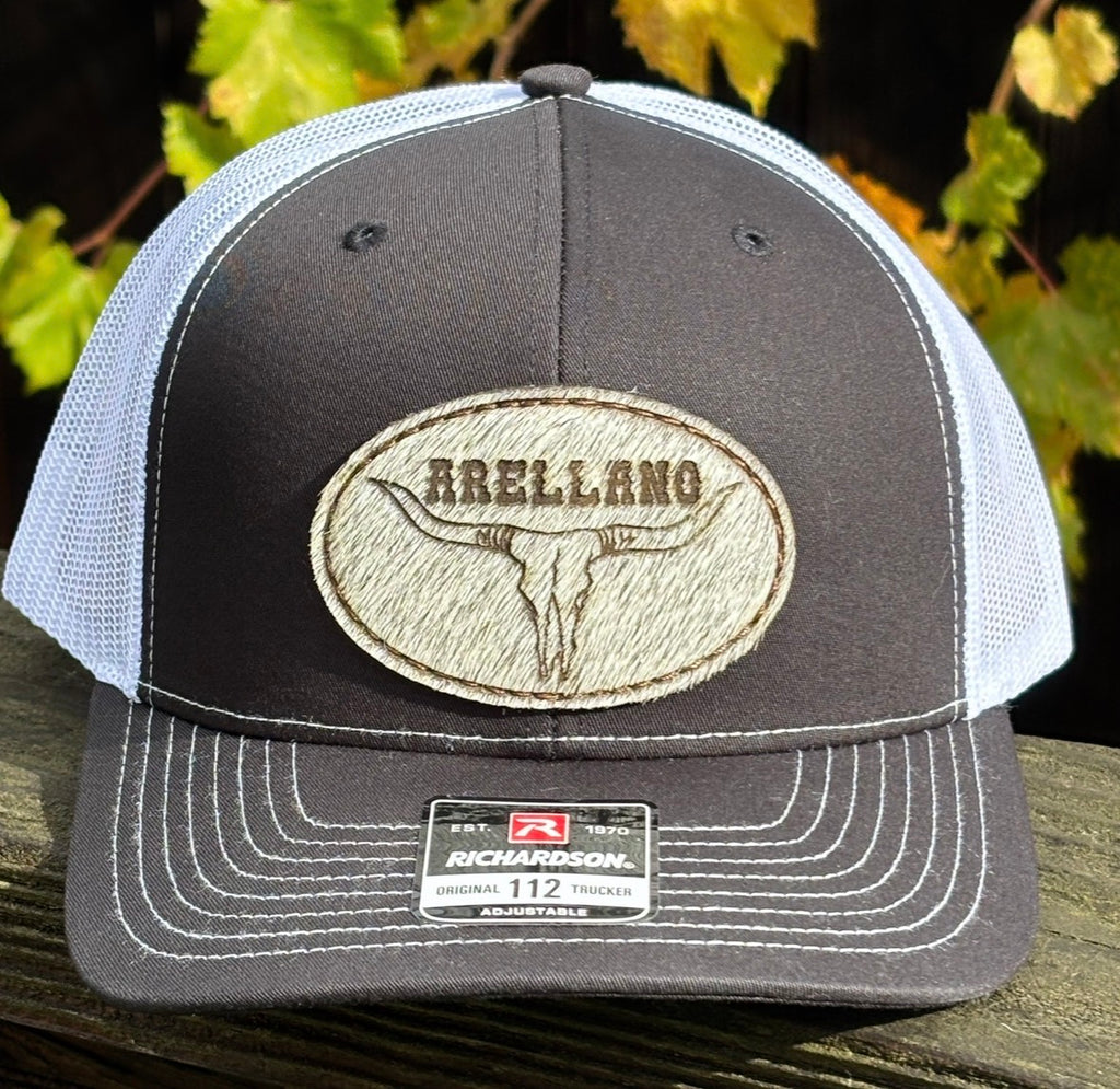 Trucker Patch Hat - Customized Branded Hair on Hide