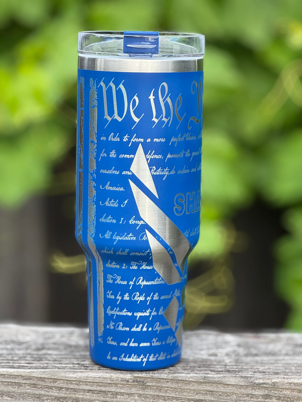 40 oz. Travel Tumbler with Handle - Air Force