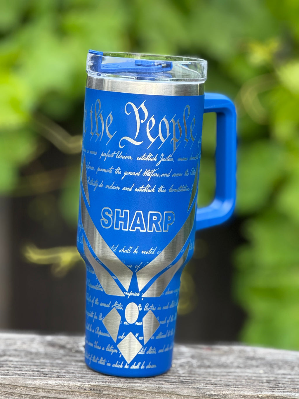 40 oz. Travel Tumbler with Handle - Air Force