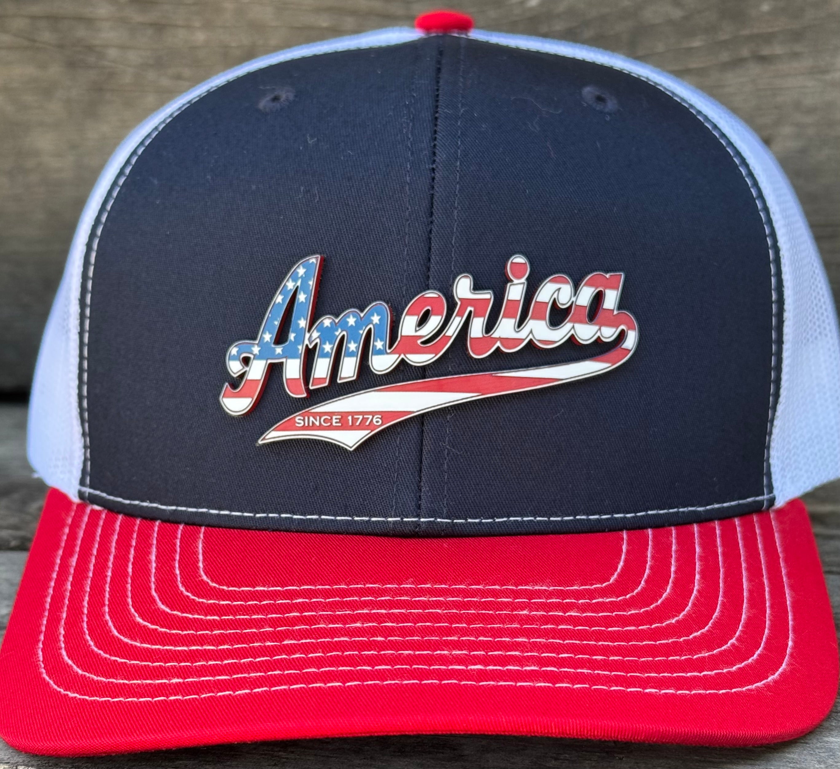 Trucker Hats - America Stars & Stripes Since 1776