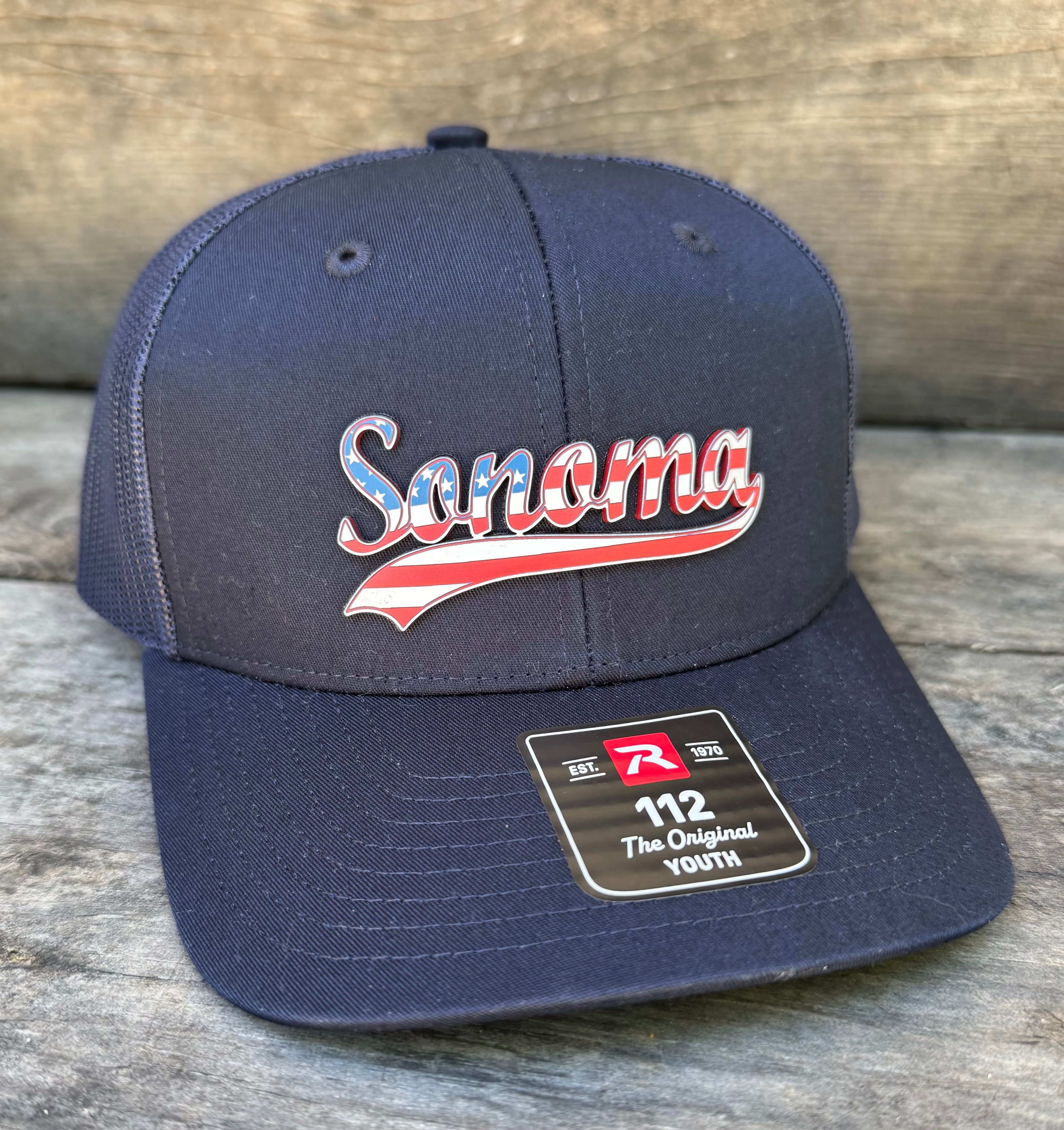 Trucker Hats - YOUTH Sonoma Stars and Stripes